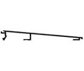 DraftSeal DS1115A150 5” x 150” Sill Extension for Inswing Sill Pre-Hung Door Application - Extruded Aluminum Mill 