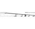 DraftSeal DS1115AOAK109 11-1/2” x 109” Sill Inswing with Fixed Oak Top - Extruded Aluminum Mill 