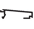 DraftSeal DS1122A150 2” x 150” Sill Extension for Inswing Sill Pre-Hung Door Application - Extruded Aluminum Mill 