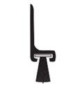 DraftSeal DS144A180 180” Overhead, Sliding & Garage Door Bottom Weatherseal with Pile Insert - Aluminum Mill 