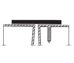 DraftSeal DS188-2PS84 3/16" x 2" x 84" Overlapping Flat Bar Astragal - Prime Coated Steel