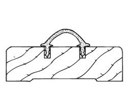 DraftSeal DS223OAKV72 73" Oak Threshold with Tan Vinyl Insert