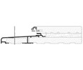 DraftSeal DS2778AOAK150 150" Sill Outswing for 6-9/16” Jamb with Oak Threshold - Extruded Aluminum Mill 