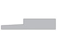 DraftSeal DS2778GASKET Sill End Gasket for DS2778 & DS2578 Sills - 1 Piece 