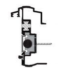 DraftSeal DS348WTB79N 79" Thermally Broken Inswing Locking Astragal - White Painted 