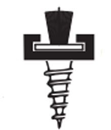 DraftSeal DS369A7520G84 84” T-Slot Extrusion with 1/4 Grey Fin Pile Insert Meeting Stile - Aluminum Extrusion Mill