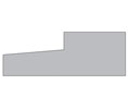 DraftSeal DS457GASKET Sill End Gasket for DS457 Sill 