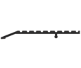 DraftSeal DS555HA36 1/2" x 5" x 36" Heavy Duty Half Threshold - Extruded Aluminum Mill
