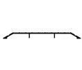 DraftSeal DS600D108 1/2” Rise x 6" x 110" Threshold - Bronze Anodized 