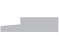 DraftSeal DS657GASKET Sill End Gasket for DS657 Sill 