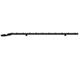 DraftSeal DS6666D108 1/4" x 6 ft x 110" Low Rise Half Threshold - Bronze Anodized 