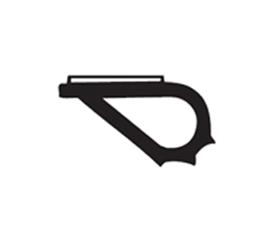 DraftSeal DSS66D25 25 ft Roll Silicone Adhesive-Backed Fire Gasket Seal for Hollow Metal Door and Metal Frame - Bronze