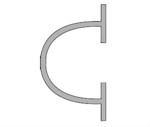 Pemko E3GR 60" Replacement Neoprene - Gray