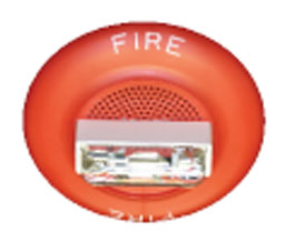 Eaton E6024MCCFR Wheelock E60 Speaker Strobe  - Ceiling Mount - Red