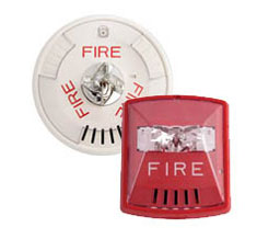 Eaton HSR Wheelock Exceder Horn Strobe - Wall Mount - Red