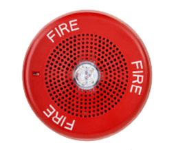 Eaton LSPSTRCAL Wheelock LED High Fidelity Speaker Strobe  - Ceiling Mount - Red