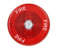 Eaton LSPKRC Wheelock LED High Fidelity Speaker  - Ceiling Mount - Red
