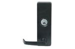 Detex ECL-620 BLK Outside Lever Trim