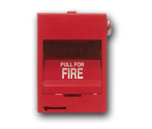 Edwards 276B-1320 Fire Alarm Manual Station - Double Pole, Key Reset, Terminals