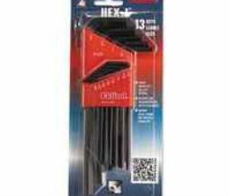 Eklind 269-10213 Eklind® Tool Hex-L® Key Sets - Plastic Holder Includes
