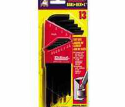 Eklind 269-13213 Eklind® Tool Ball-Hex-L Key Sets - 13 per set