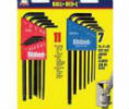 Eklind 269-13218 Eklind® Tool Ball-Hex-L Key Sets - 18 per set 