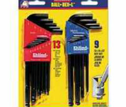 Eklind 269-13222 Eklind® Tool Ball-Hex-L Key Sets - 22 per set