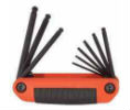 Eklind 269-25919 Eklind® Tool Ergo-Fold Hex Key Sets - Composite Handle Material 