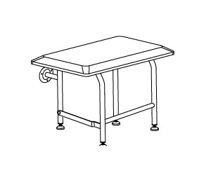 Elcoma 62-PA2402WLEG-ORB 24" x 14.5" Elite Series Adult Fold Down Rectangle Shower Seat with Legs - Almond Padded Seat with Oil Rubbed Bronze Legs