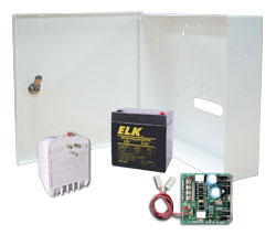 ELK P112K 12VDC, 1 Amp Power Supply with Rechargable Battery