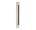 Emtek 221710FINCODE Modern Rectangular Flush Pull 2" x 10", Satin Nickel