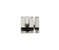 Emtek 2270US14 Traditional, Cabinet Latch, 1-3/8" Projection, Polished Nickel