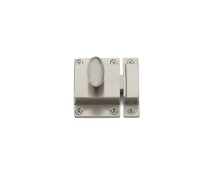 Emtek 2270US15 Traditional, Cabinet Latch, 1-3/8" Projection, Satin Nickel