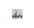 Emtek 2270US15 Traditional, Cabinet Latch, 1-3/8" Projection, Satin Nickel