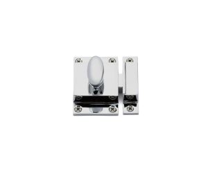 Emtek 2270US26 Traditional, Cabinet Latch, 1-3/8" Projection, Polished Chrome