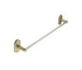 Emtek 230211TWB Sandcast Bronze Bath Hardware, Towel Bar, 3-5/8" Projection, Rosete #1, Tumbled White Bronze