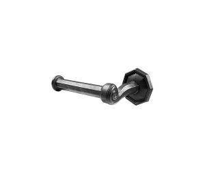 Emtek 2705LH12MB Tuscany Bronze Bath Hardware, Paper Holder - Bar Style Left Hand, 13/16" Dimension, 3" Projection, Rosete #12, Medium Bronze