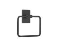 Emtek 2901DISKUS10B Transitional Brass Bath Hardware, Towel Ring, 3-1/4" Projection, Rosete Disk, Oil Rubbed Bronze