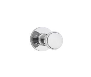 Emtek 2909NEOUS4 Transitional Brass Bath Hardware, Single Hook, 2-7/8" Projection, Rosete Neos, Satin Brass
