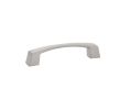 Emtek 86406US15 Curvilinear, Sweep Pull, 1" Projection, 3-1/2" CTC, Satin Nickel