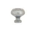 Emtek 76015SS Wrought Steel Brittany Knob, 1" Diameter, 1-1/8" Projection, Satin Steel