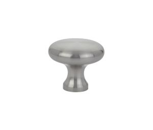 Emtek 86013US15 Traditional, Providence Cabinet Knob, 1" Diameter, 1" Projection, Satin Nickel