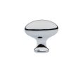 Emtek 86124US26 Traditional, Egg Cabinet Knob, 1-3/4" Dimension, 1-5/8" Projection, Polished Chrome