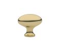 Emtek 86124US3 Traditional, Egg Cabinet Knob, 1-3/4" Dimension, 1-5/8" Projection, Polished Brass