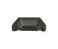 Emtek 86050MB Sandcast Bronze Bin Pull, 1" Projection, 4" CTC, Medium Bronze