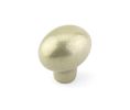 Emtek 86052TWB Sandcast Bronze Egg Knob, 1" Dimension, 1" Projection, Tumbled White Bronze