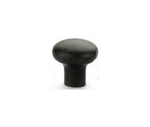 Emtek 86117MB Sandcast Bronze Round Knob, 1-3/4" Diameter, 1-1/2" Projection, Medium Bronze