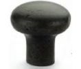 Emtek 86057MB Sandcast Bronze Round Knob, 1" Diameter, 1" Projection, Medium Bronze