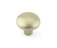 Emtek 86057TWB Sandcast Bronze Round Knob, 1" Diameter, 1" Projection, Tumbled White Bronze