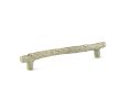 Emtek 86061TWB Sandcast Bronze Twig Pull, 1-1/4" Projection, 3" CTC, Tumbled White Bronze